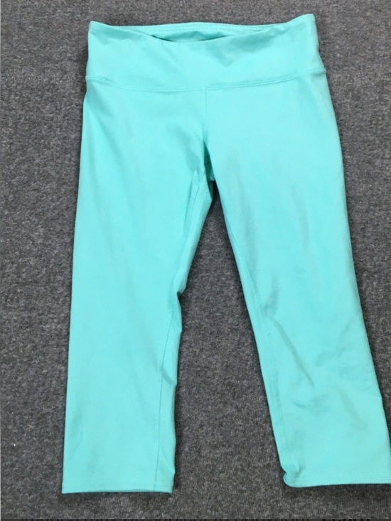 ALO Yoga Pants - Alo  teal Capri Leggings